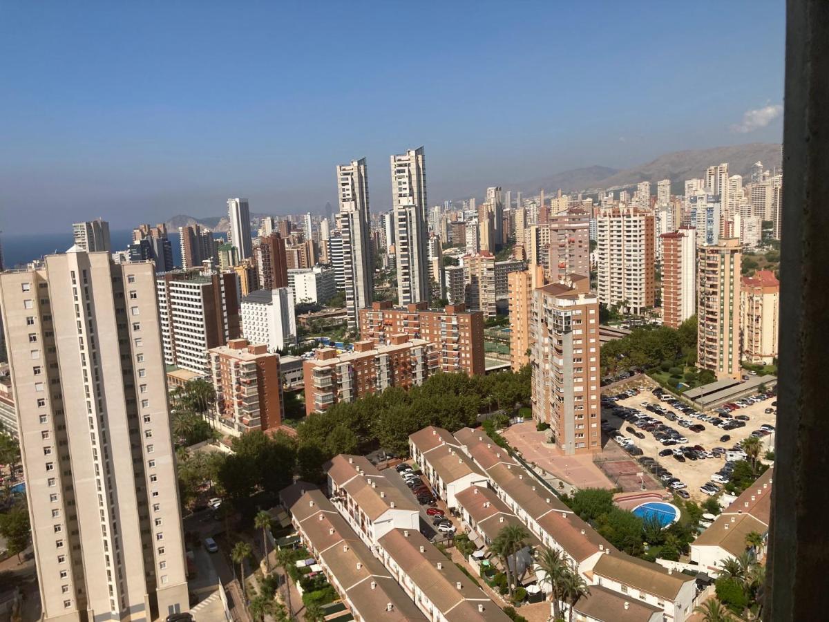 Ferienwohnung Rascacielo Bonito Mirando Al Mar Benidorm Exterior foto