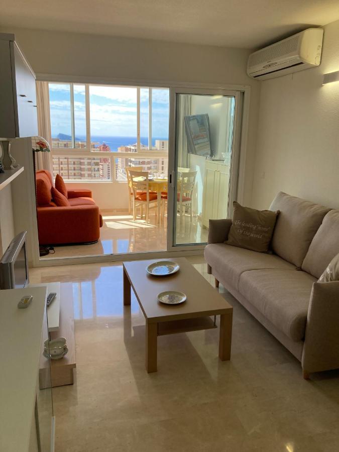 Ferienwohnung Rascacielo Bonito Mirando Al Mar Benidorm Exterior foto