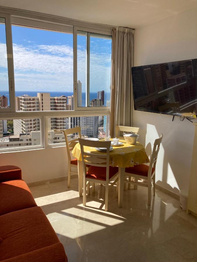 Ferienwohnung Rascacielo Bonito Mirando Al Mar Benidorm Exterior foto